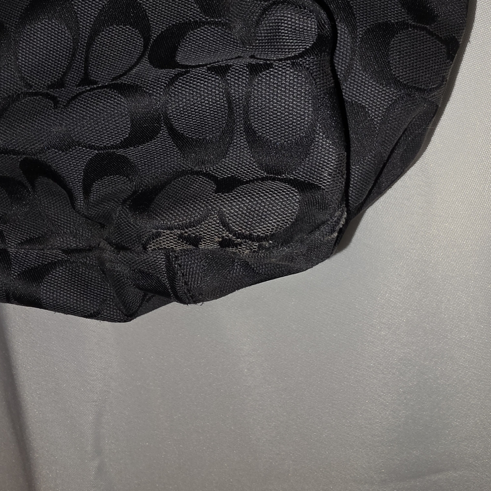 Coach Black Signature Tote Bag - Picture 6 of 6